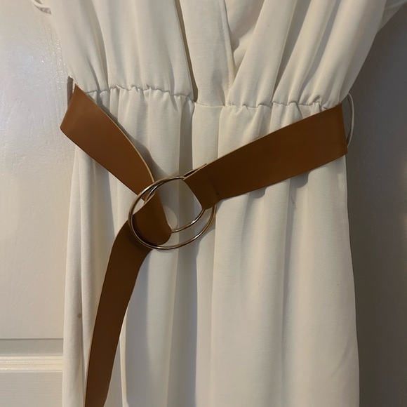 Zara White Goddess Dress Size S - Picture 3 of 9